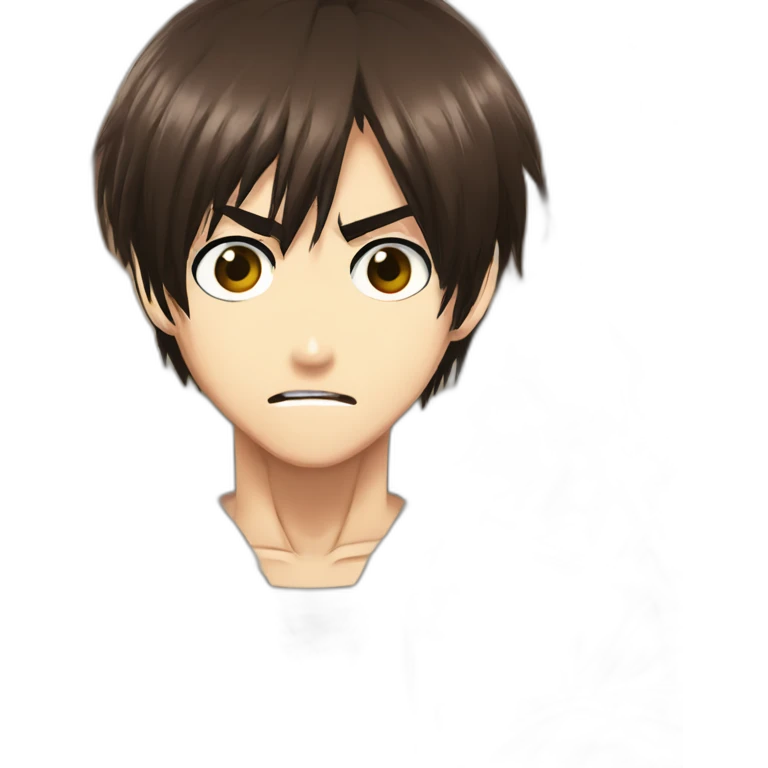anime eren yeger attack on titan emoji