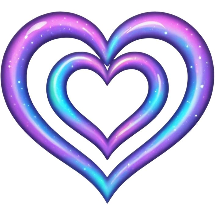galaxy heart  emoji