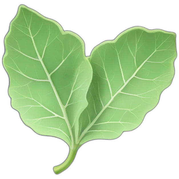 fig fruit leaf emoji