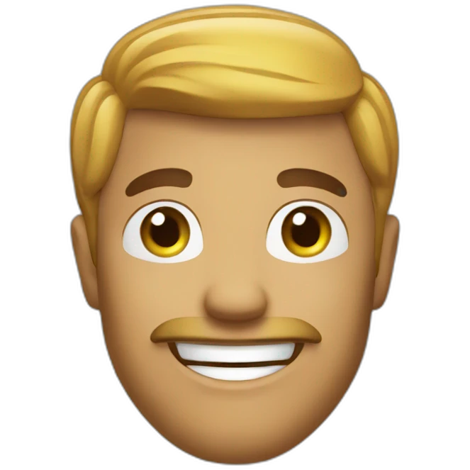 Happy merchant emoji