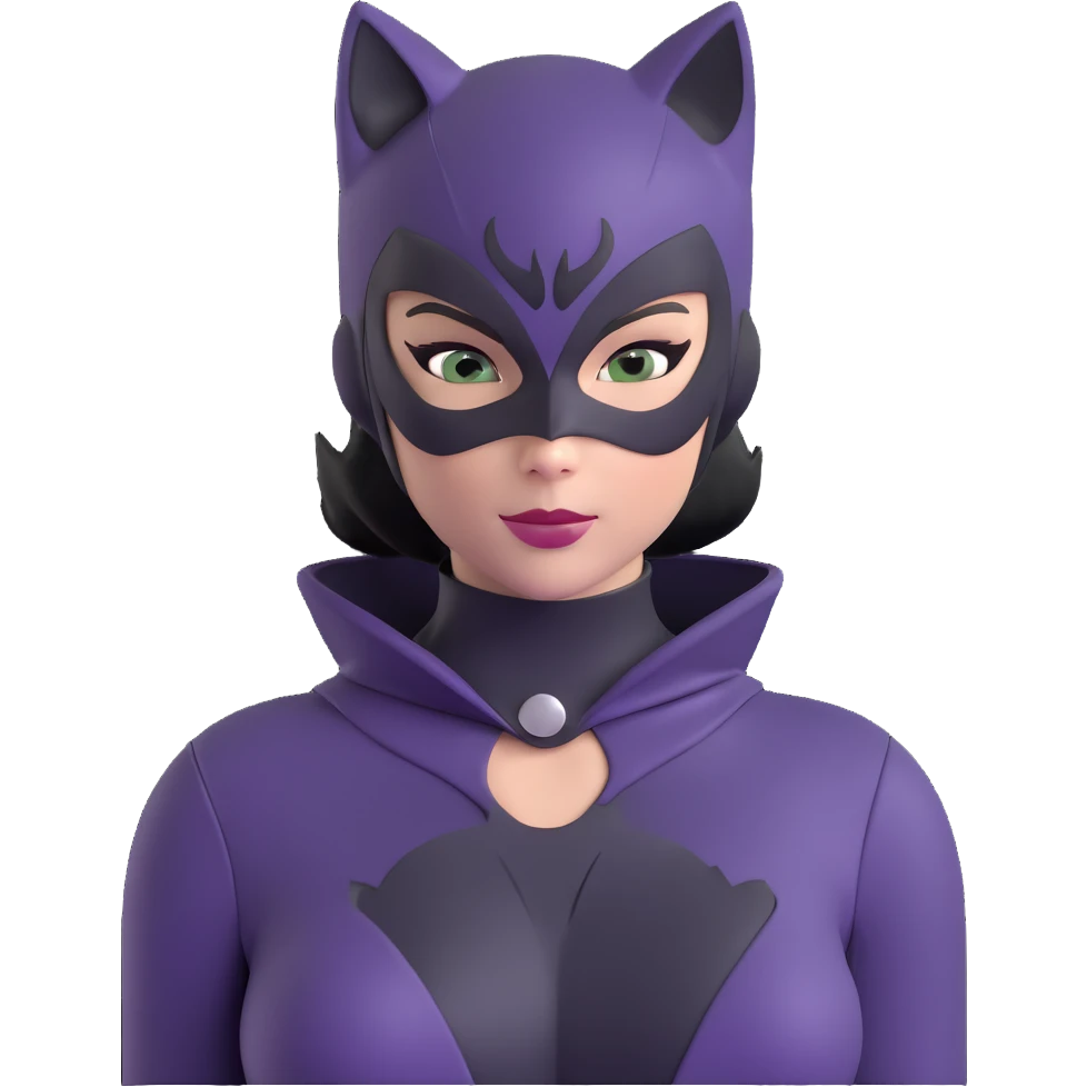 Catwoman from DC comics emoji