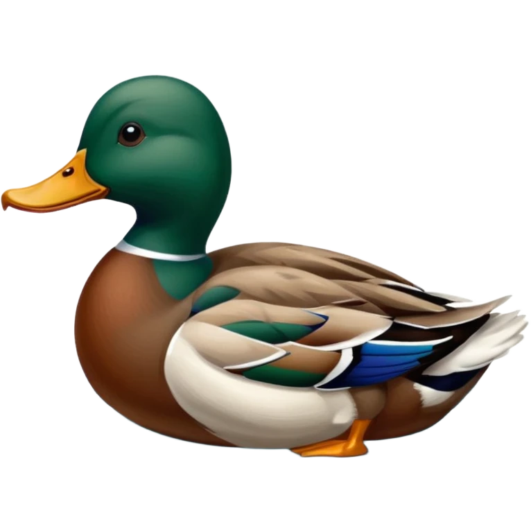 Ducks on water emoji