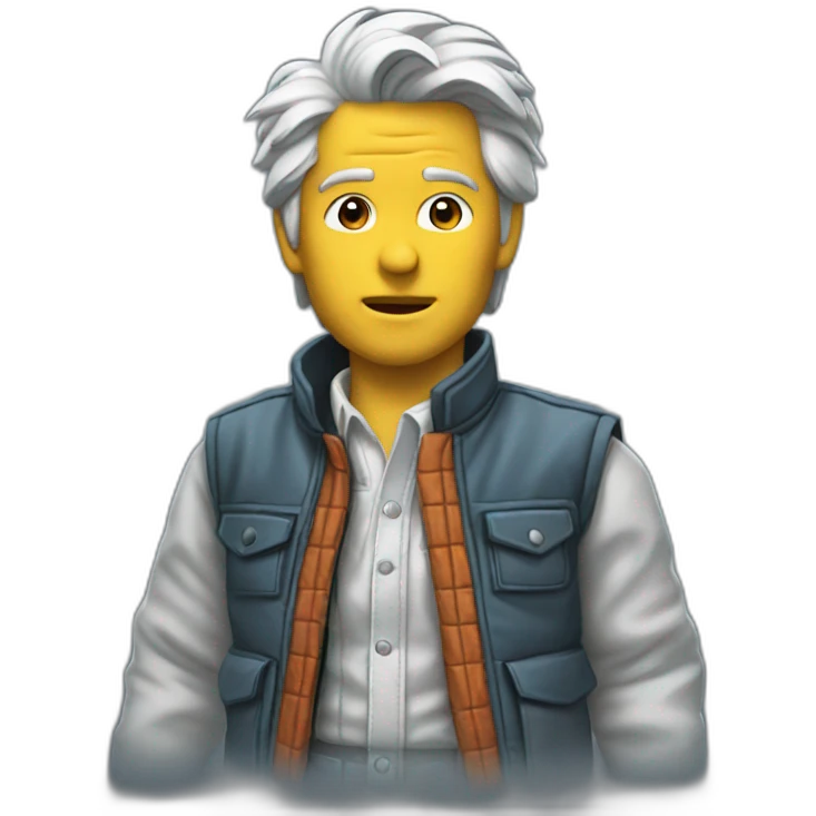 back to the future emoji