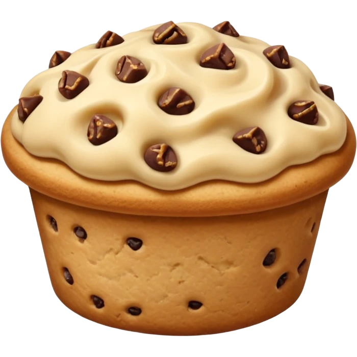 one filled DATE like mjool with like cookie dough topping  emoji