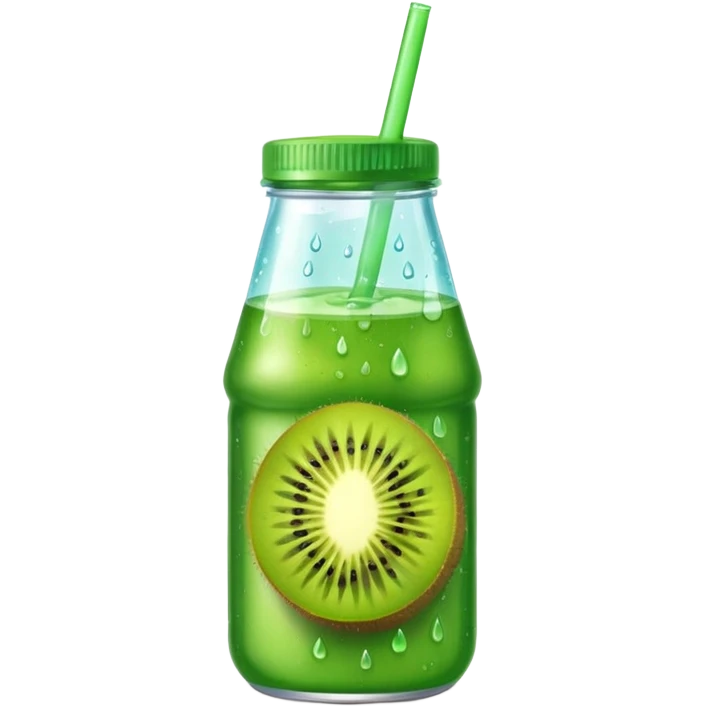 Kiwi bottle emoji
