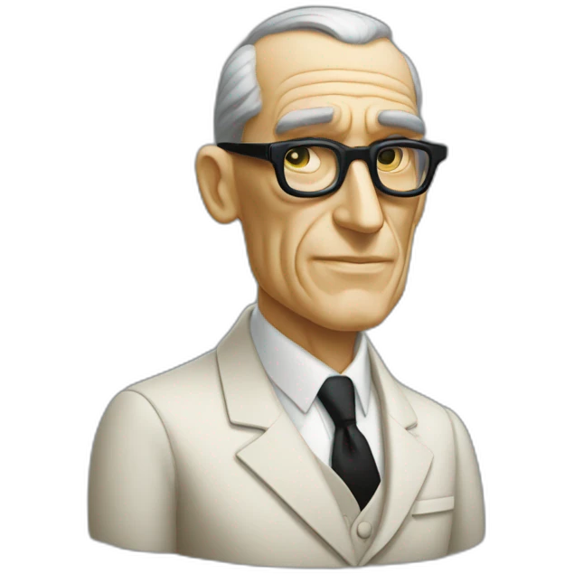 Le Corbusier architecte emoji