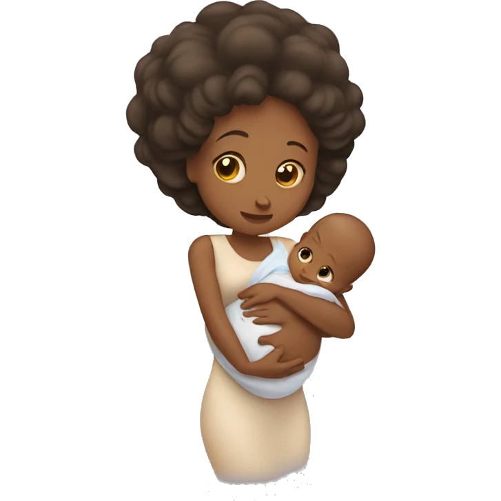 mom baby  emoji