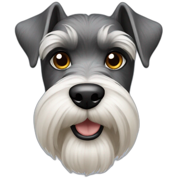 Miniature Schnauzer emoji