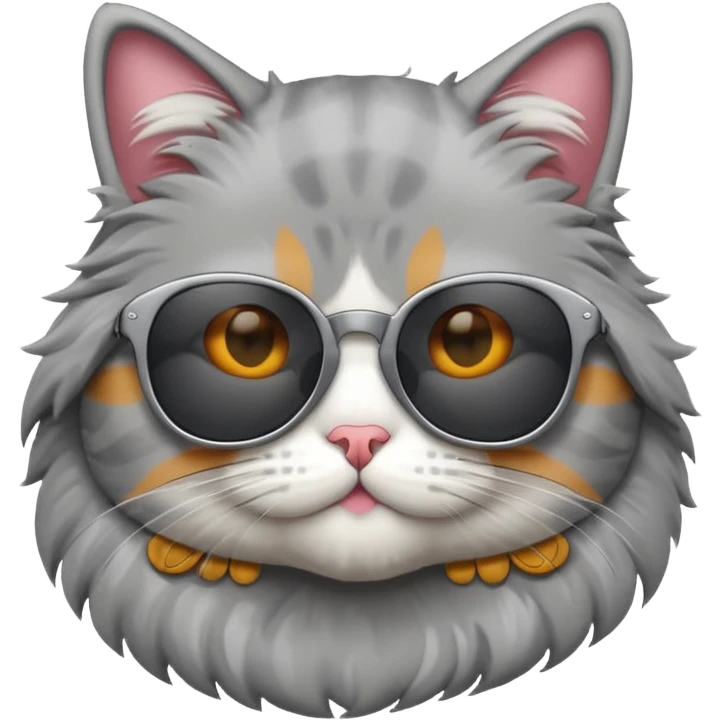 Cat wearing sunglasses emoji