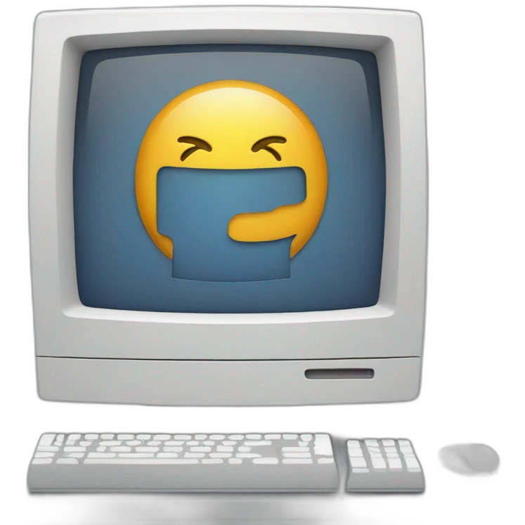 macintosh screen emoji