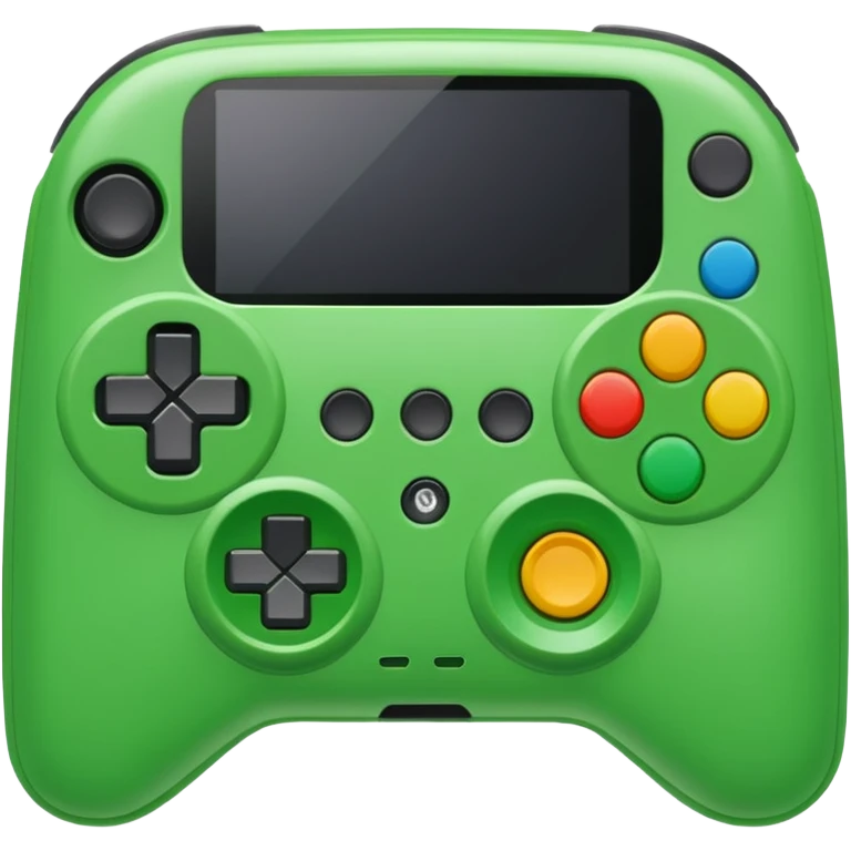 gaming console green emoji