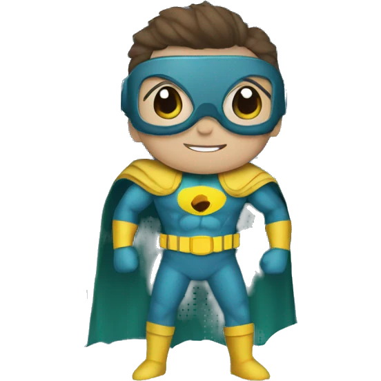 superhero in igloo emoji