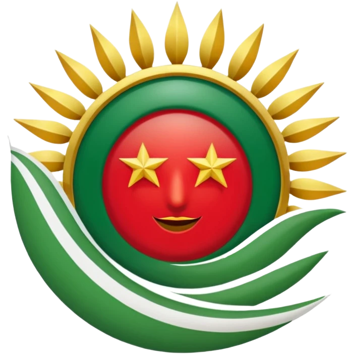 Kürdistan bayrağı  emoji