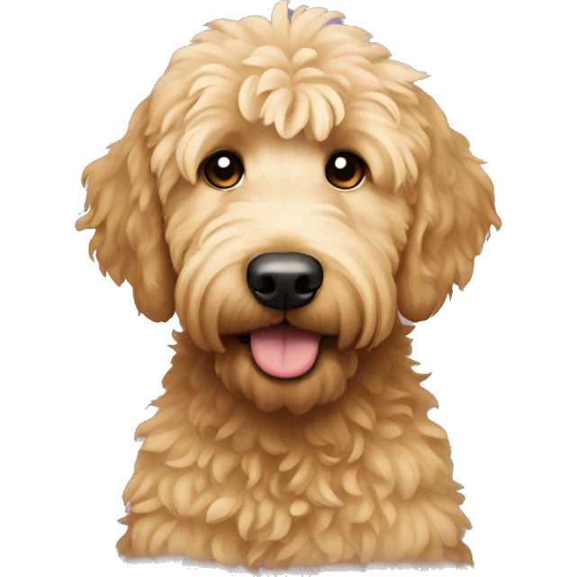 Golden doodle  emoji