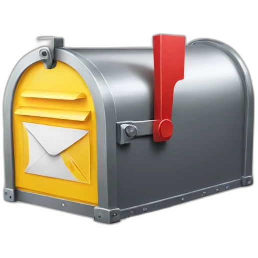 realistic mail box emoji