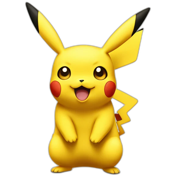 Pikachu pokemon emoji