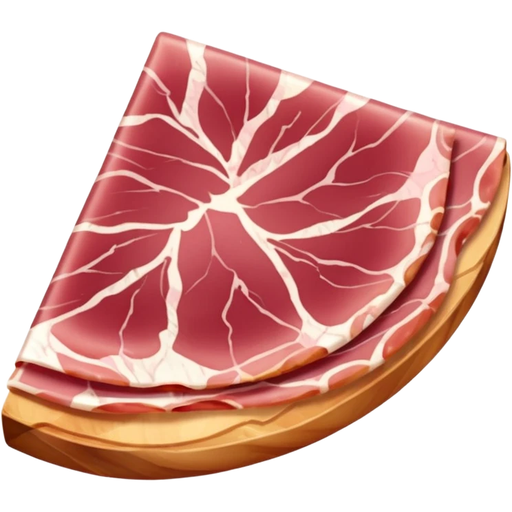 fette di prosciutto crudo di parma (Parma Ham) emoji