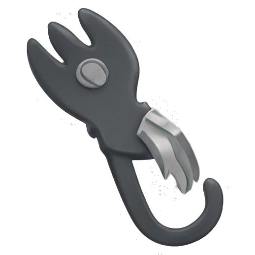 Claw clip emoji