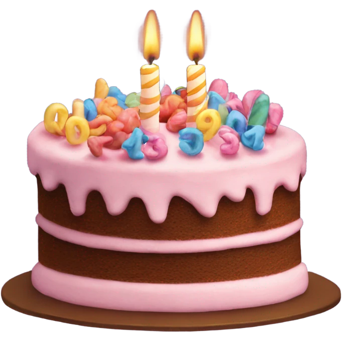 Birthday cake with 31 on it  emoji