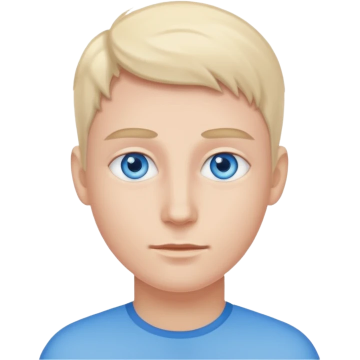 human blue eyes emoji