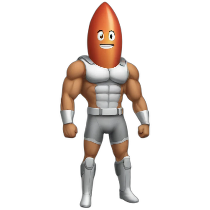 muscle rocket emoji