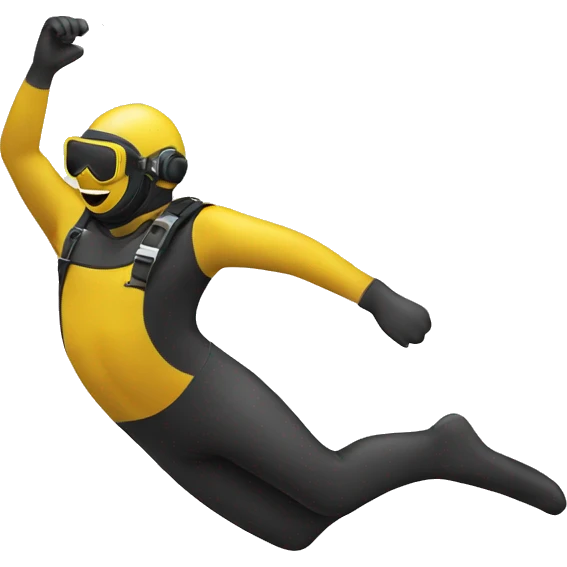 Diver dancing emoji