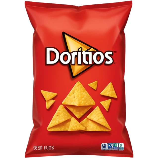 doritos red chips bag
 emoji