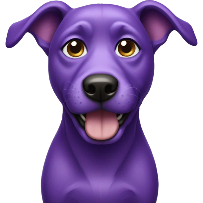 purple dog alorant emoji