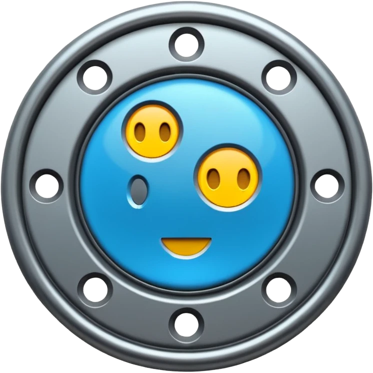 Un jeu de tamis rond avec des trous de plus en plus petits emoji