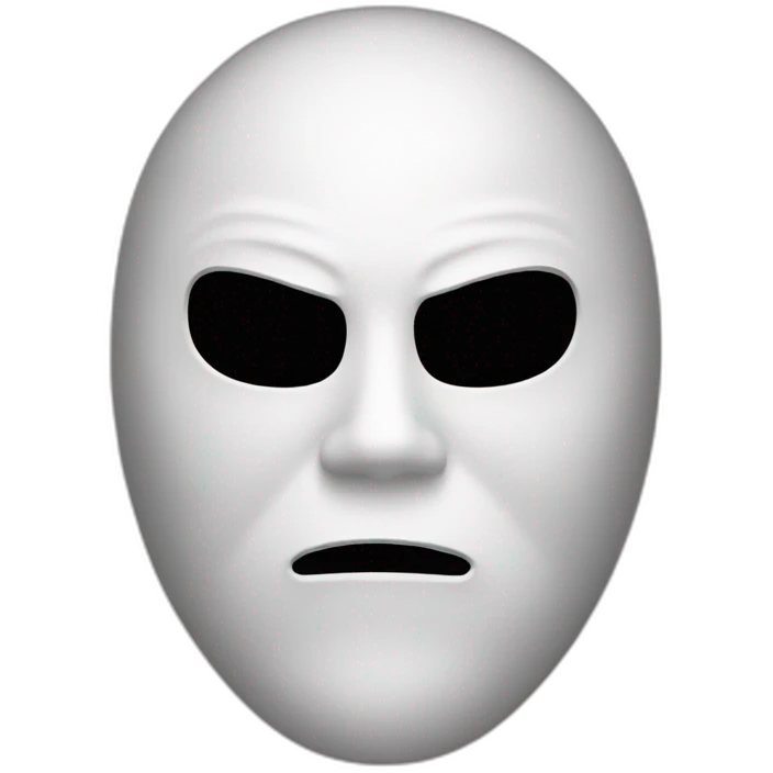 scary movie mask emoji