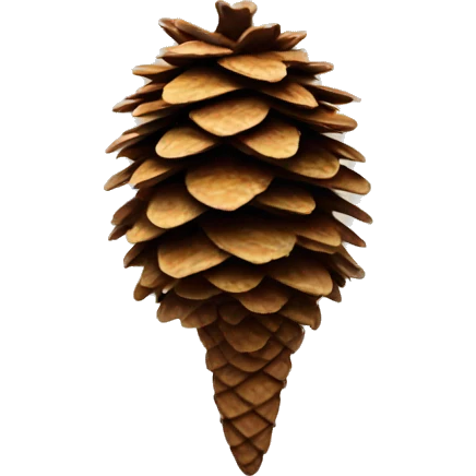smiling pinecone emoji