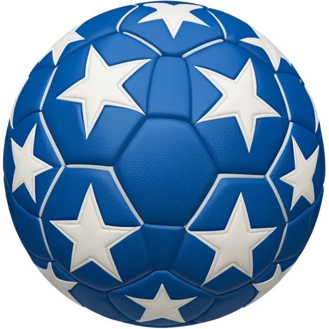 champions league blue stars ball emoji