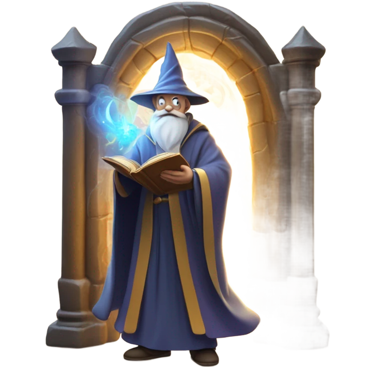 wizard login emoji