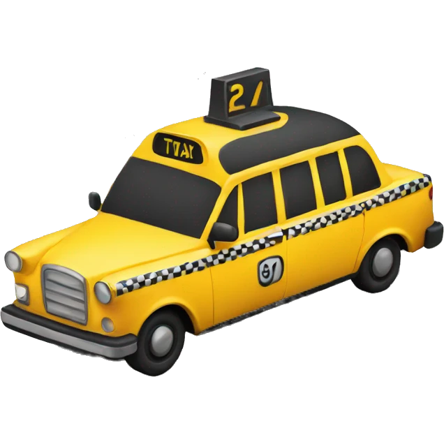 taxi emoji