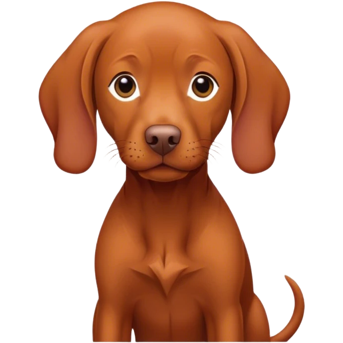 Vizsla  emoji