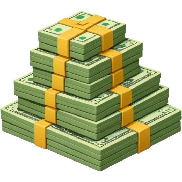 pixel money emoji