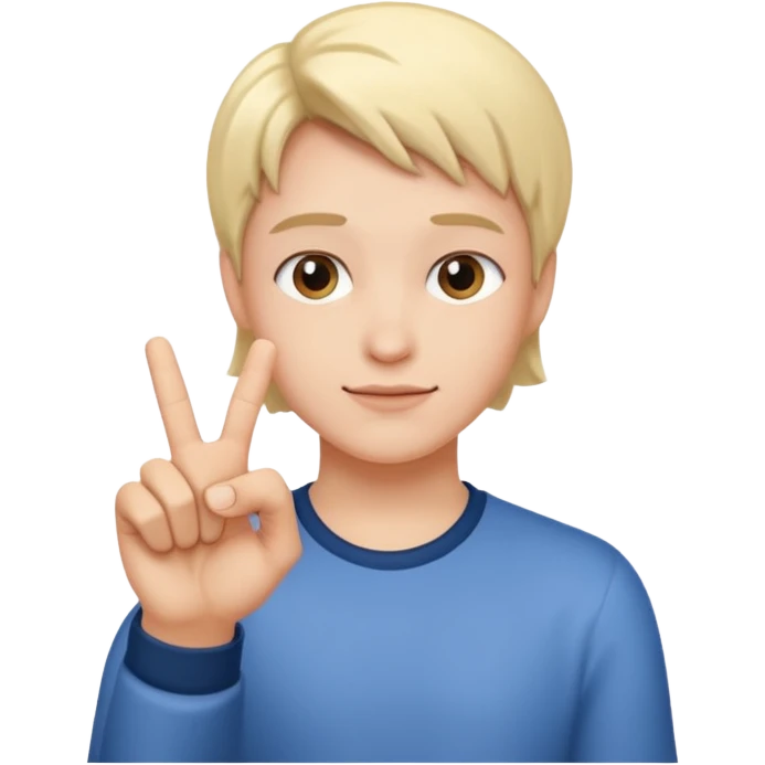 Yvl handsign, slightly different angle emoji