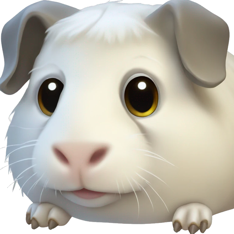 The skeleton of a guinea pig emoji