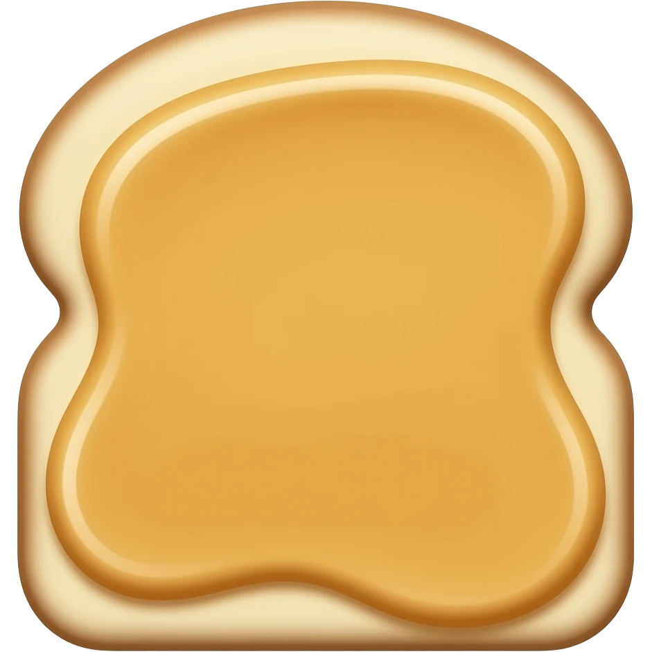 peanut butter on toast emoji