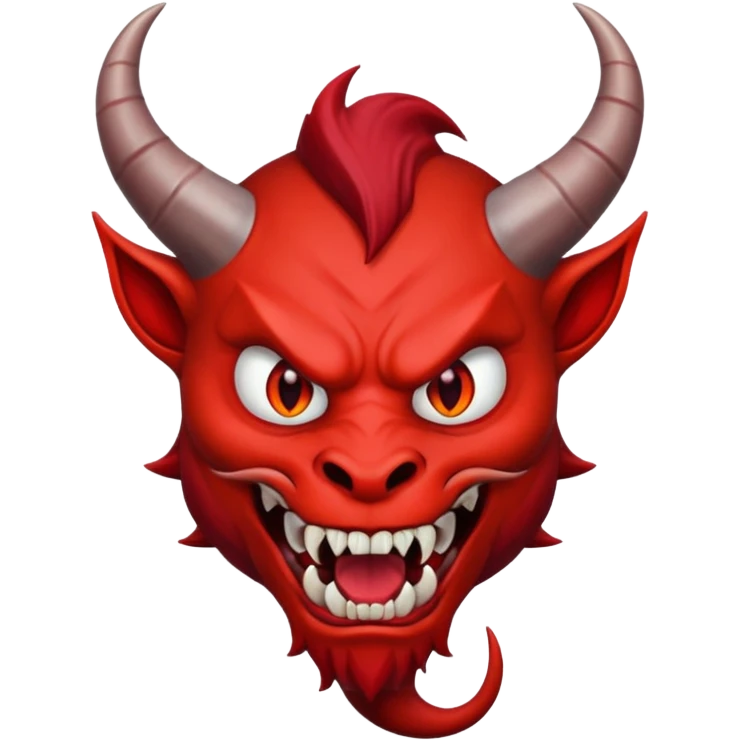 genera immagine di un diavolo emoji