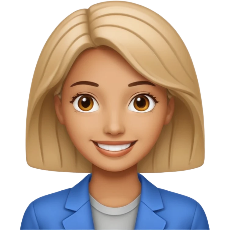 female AI supporter emoji
