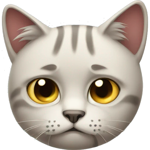 sad cat emoji