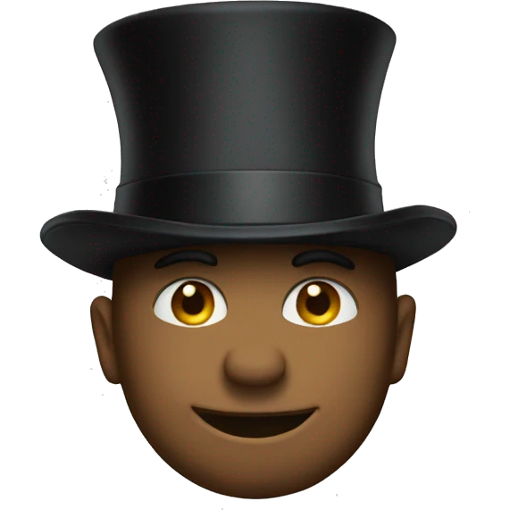 tophat emoji
