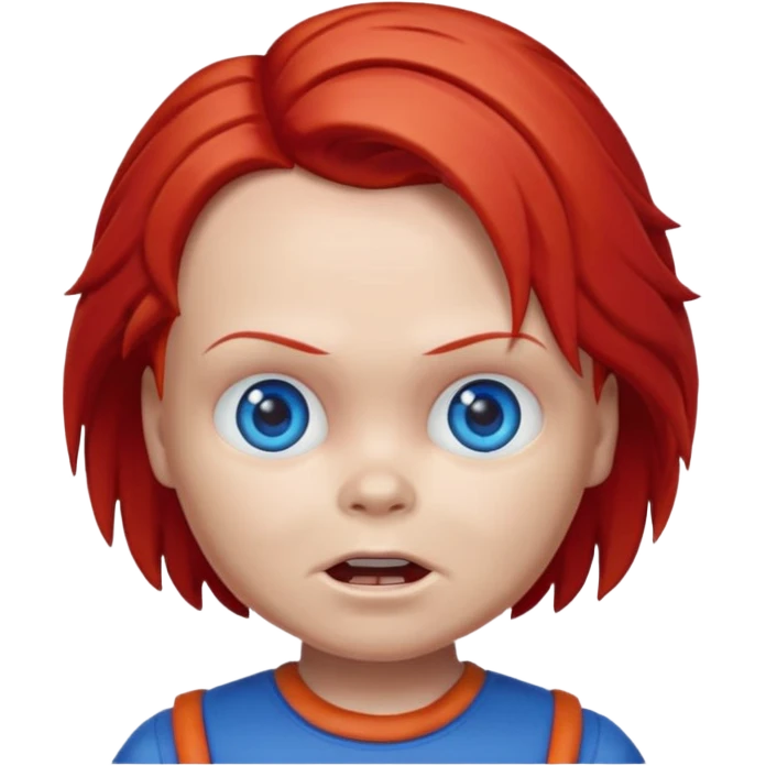 Un emojin de chuky emoji