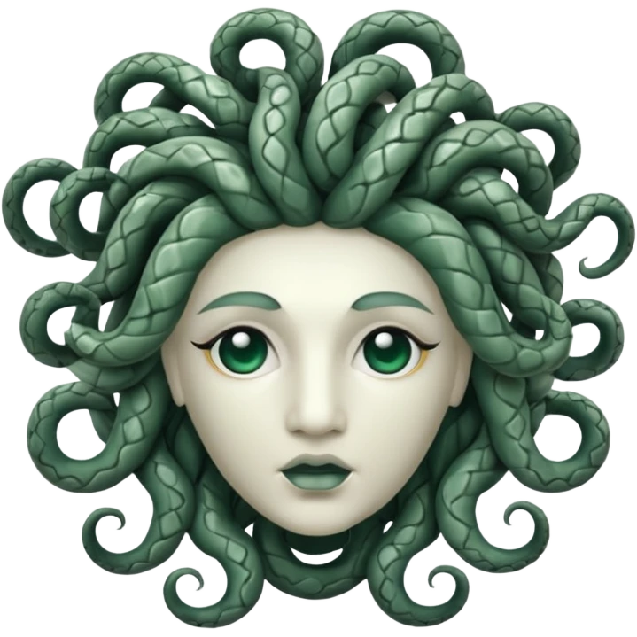 marble medusa head emoji