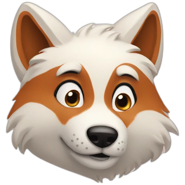 Renard polaire emoji