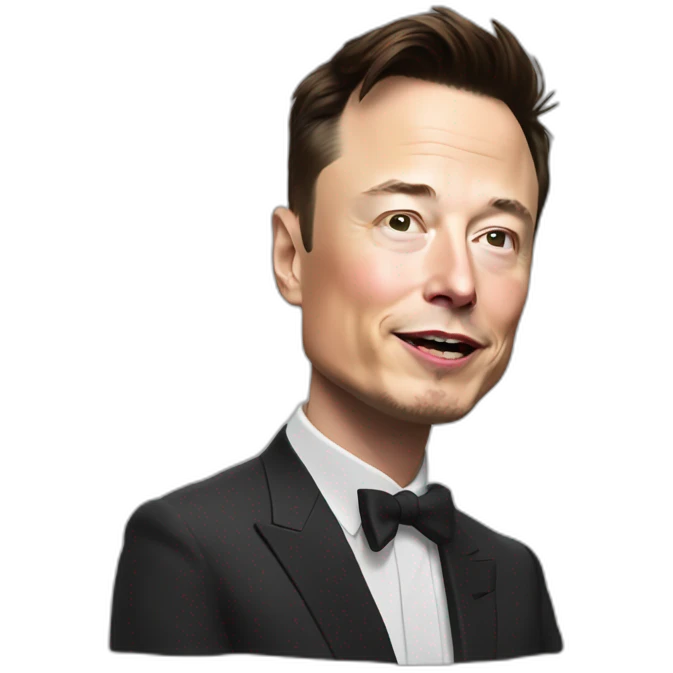 Elon musk crashed tesla emoji