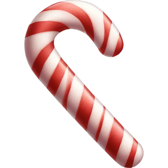 candy cane emoji