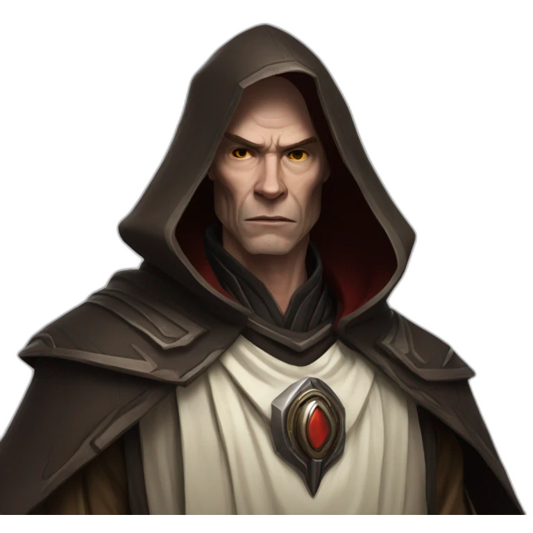 hyperrealist sith jedi in world of warcraft emoji
