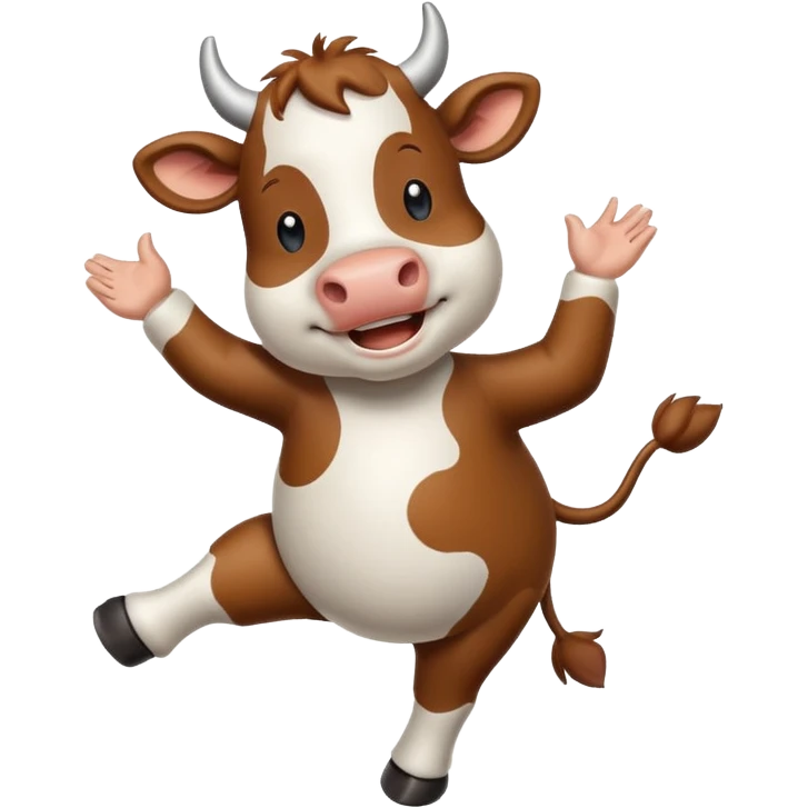 cow dancing emoji